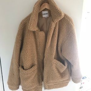 I AM GIA XS PIXIE COAT CARAMEL - HARDLY WORN